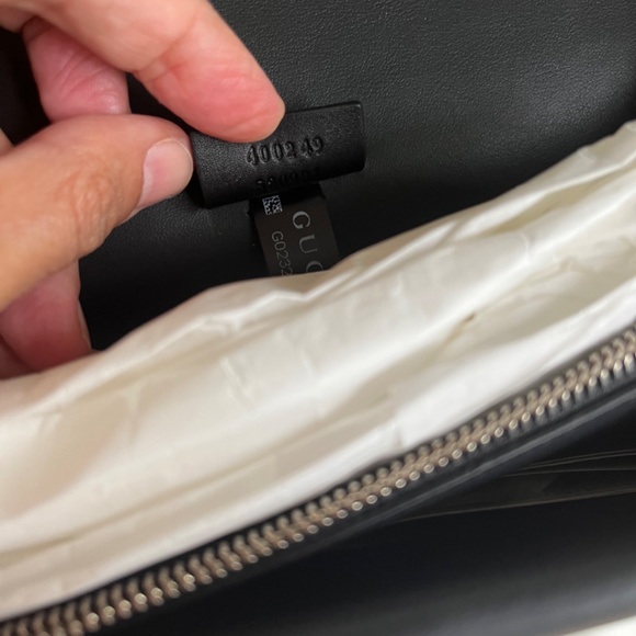 Gucci Suede Crystal Small Dionysus Shoulder Bag Black - Picture 4 of 4